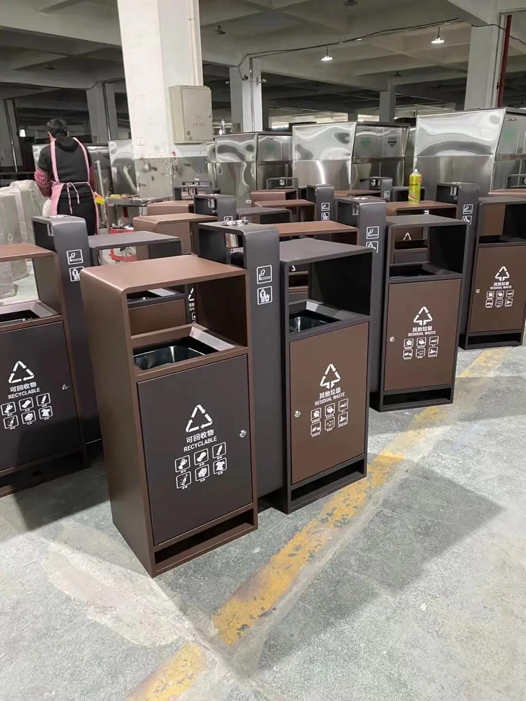 果皮箱源头厂家怎么选？陕西八五三：省30%成本+20天交付，定制不踩坑！