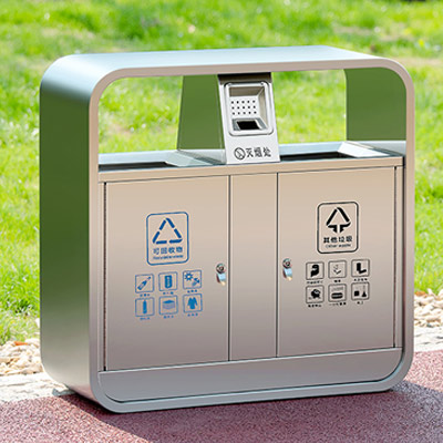 市场“新宠”不锈钢垃圾桶走进新时代