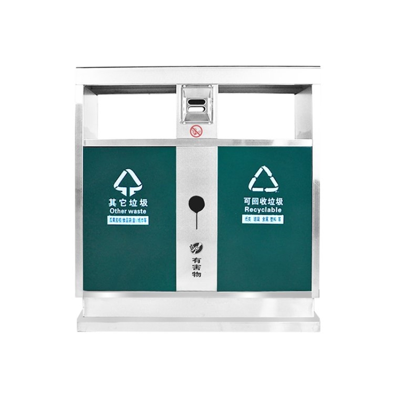 不锈钢垃圾桶ZX-4602